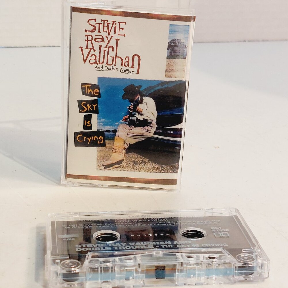 Stevie Ray Vaughan and Double Trouble - The Sky Is Crying (cassette tape, 1991)